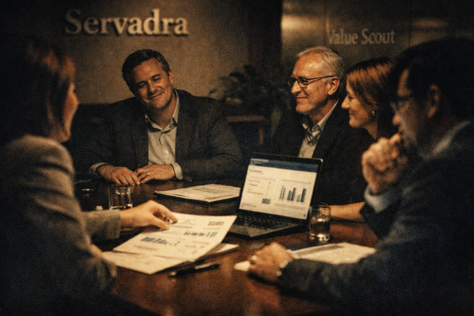 Servadra working alongside professional advisors